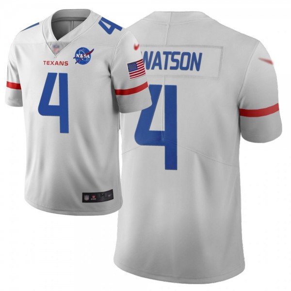 Nike Texans #4 Deshaun Watson White Men's Stitched NFL Limited City Edition Jersey