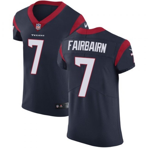 Nike Texans #7 Ka'imi Fairbairn Navy Blue Team Color Men's Stitched NFL Vapor Untouchable Elite Jersey