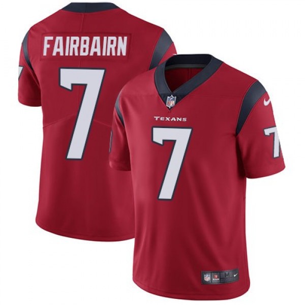 Nike Texans #7 Ka'imi Fairbairn Red Alternate Men's Stitched NFL Vapor Untouchable Limited Jersey