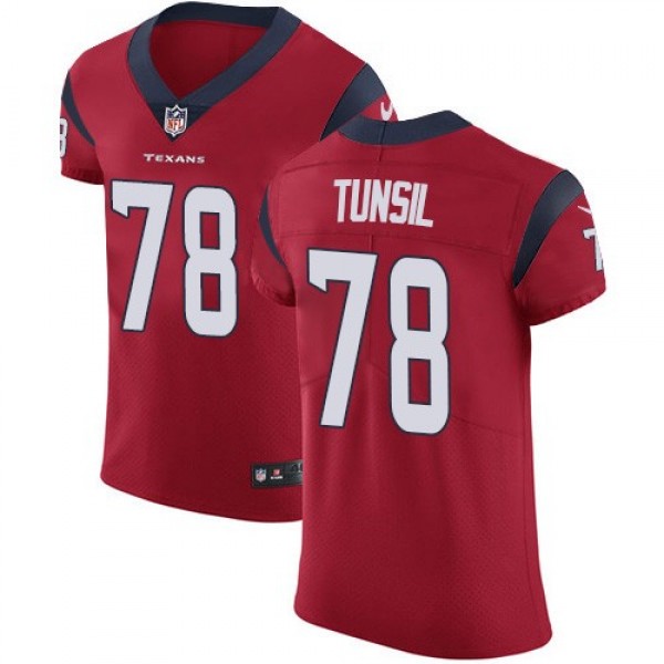 Nike Texans #78 Laremy Tunsil Red Alternate Men's Stitched NFL New Elite Jersey