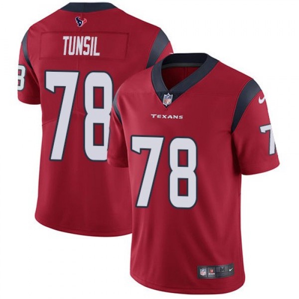 Nike Texans #78 Laremy Tunsil Red Alternate Men's Stitched NFL Vapor Untouchable Limited Jersey