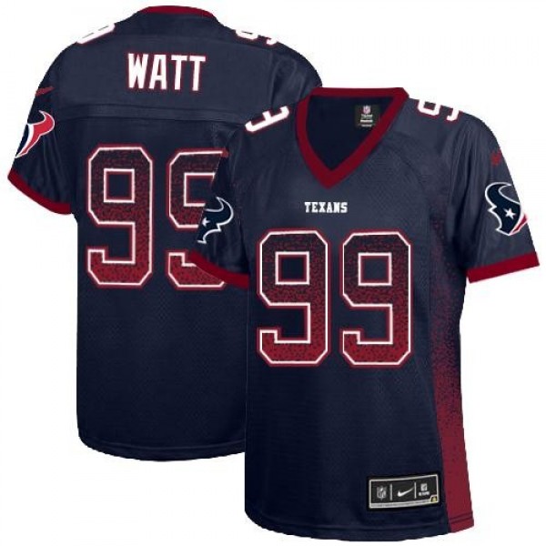 حليب السعودية شوكولاته Women's Texans #99 JJ Watt Navy Blue Team Color Stitched NFL Elite ... حليب السعودية شوكولاته
