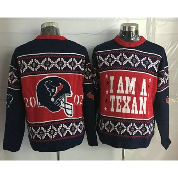Nike Texans Men's Ugly Sweater