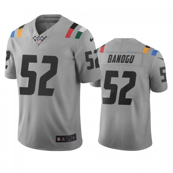 Indianapolis Colts #52 Ben Banogu Gray Vapor Limited City Edition NFL Jersey