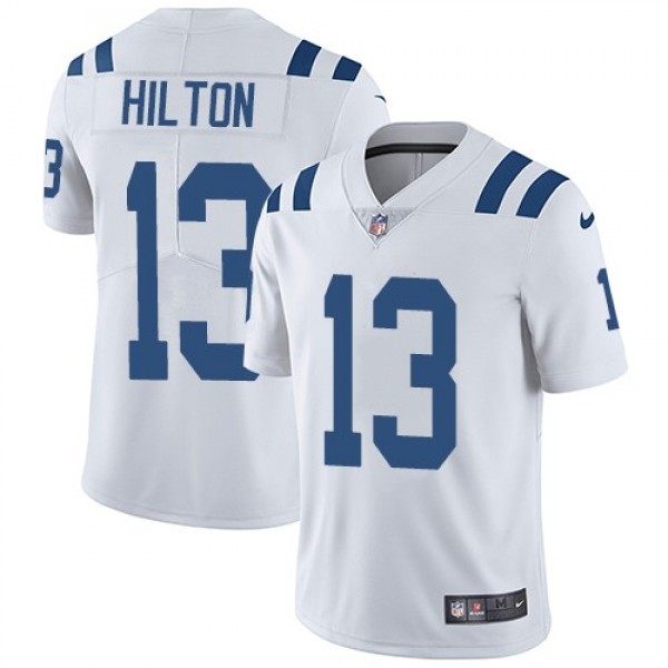 Nike Colts #13 T.Y. Hilton White Men's Stitched NFL Vapor Untouchable Limited Jersey