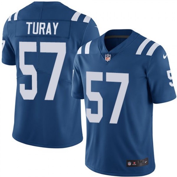 Nike Colts #57 Kemoko Turay Royal Blue Team Color Men's Stitched NFL Vapor Untouchable Limited Jersey