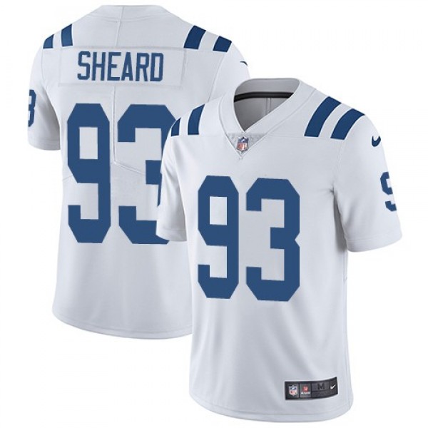 Nike Colts #93 Jabaal Sheard White Men's Stitched NFL Vapor Untouchable Limited Jersey