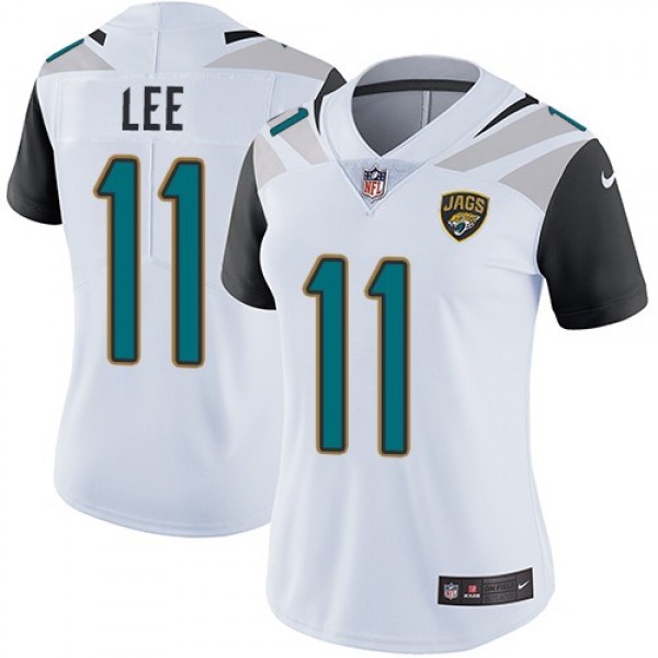 Women's Jaguars #11 Marqise Lee White Stitched NFL Vapor Untouchable Limited Jersey