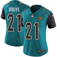 فرشاة شعر Women's Jaguars #21 AJ Bouye Teal Green Team Color Stitched NFL ... فرشاة شعر