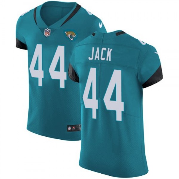 Nike Jaguars #44 Myles Jack Teal Green Alternate Men's Stitched NFL Vapor Untouchable Elite Jersey