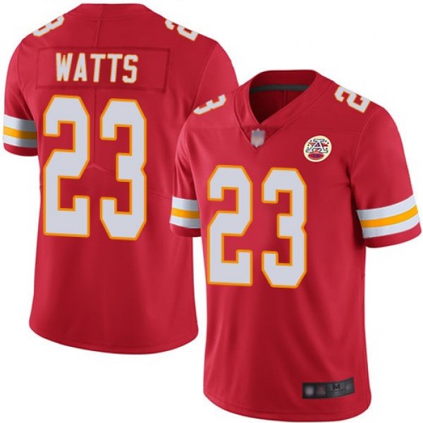 Nike Chiefs #23 Armani Watts Red Team Color Men's Stitched NFL Vapor Untouchable Limited Jersey