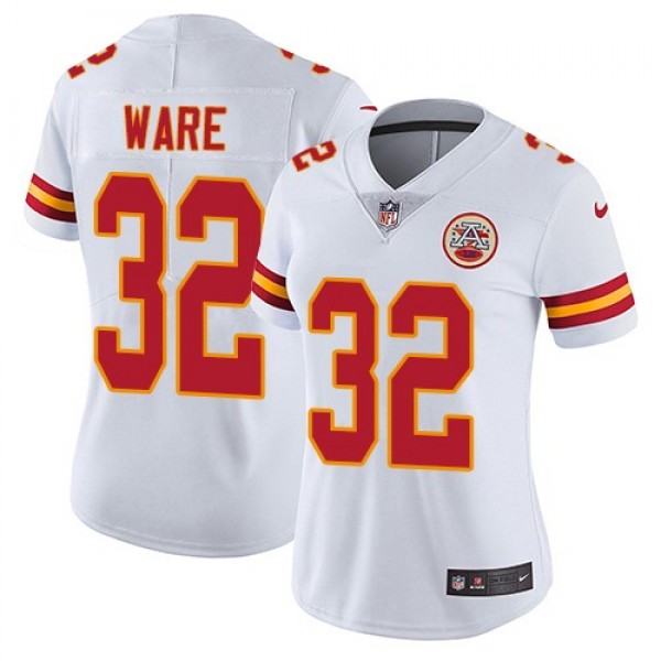 موقع قطع غيار مازدا Women's Chiefs #32 Spencer Ware White Stitched NFL Vapor ... موقع قطع غيار مازدا