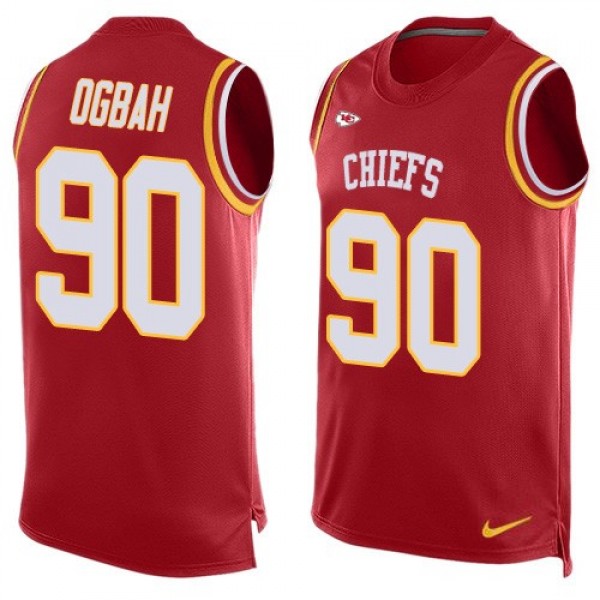 المسكن الريفي Nike Chiefs #90 Emmanuel Ogbah Red Team Color Men's Stitched NFL ... المسكن الريفي