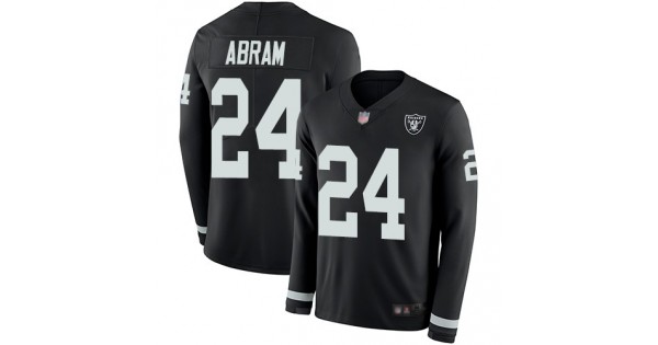 بوية جدران Nike Raiders #24 Johnathan Abram Black Team Color Men's Stitched ... بوية جدران