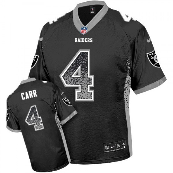 ماكينة Nike Raiders #4 Derek Carr Black Men's Stitched NFL Elite Drift ... ماكينة