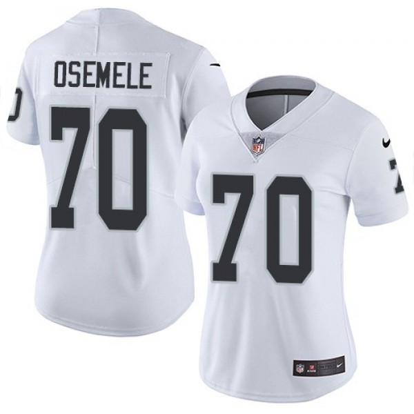 سواق مكة Women's Raiders #70 Kelechi Osemele White Stitched NFL Vapor ... سواق مكة