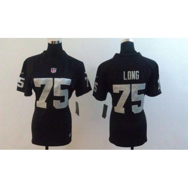 كتاب المعاصر  بلس Women's Raiders #75 Howie Long Black Team Color Stitched NFL Elite ... كتاب المعاصر  بلس