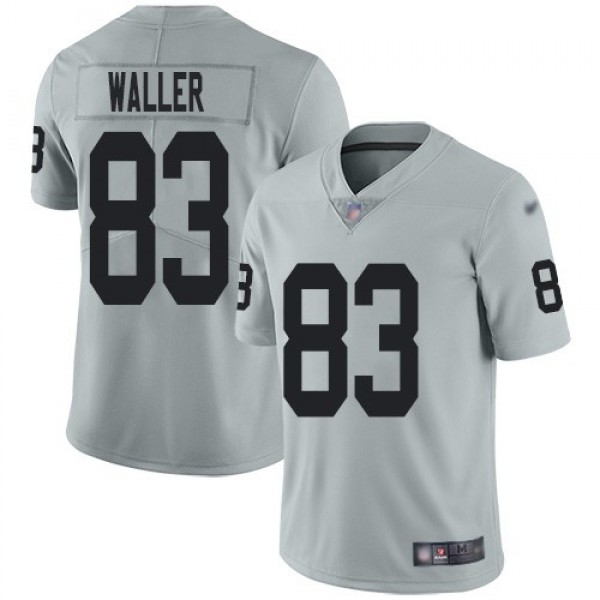الطازج طلبات Nike Raiders #83 Darren Waller Silver Men's Stitched NFL Limited ... الطازج طلبات