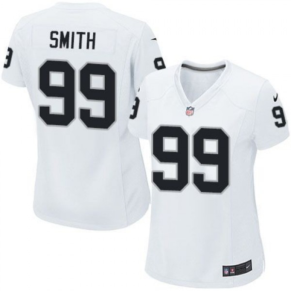 سيارة ميني جيب Women's Raiders #99 Aldon Smith White Stitched NFL Elite Jersey ... سيارة ميني جيب