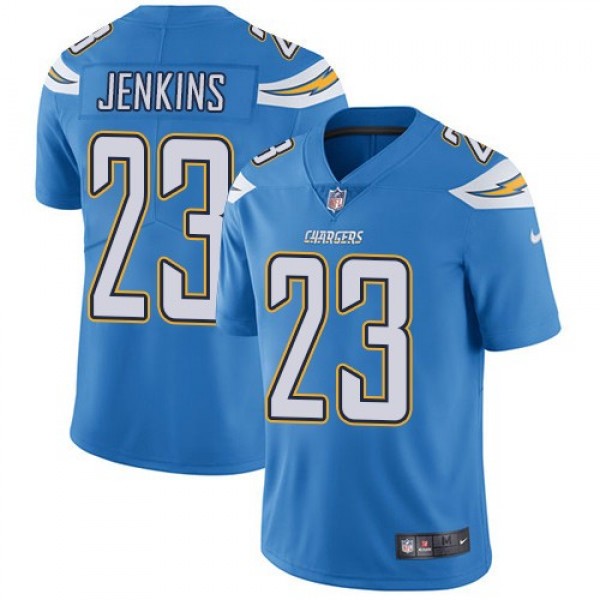 Nike Chargers #23 Rayshawn Jenkins Electric Blue Alternate Men's Stitched NFL Vapor Untouchable Limited Jersey