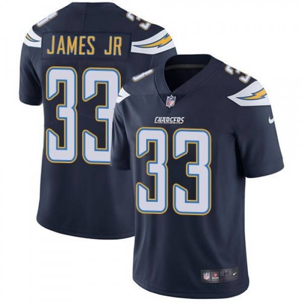 Nike Chargers #33 Derwin James Jr Navy Blue Team Color Men's Stitched NFL Vapor Untouchable Limited Jersey