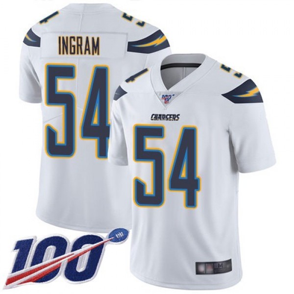ايليت بلس Nike Chargers #54 Melvin Ingram White Men's Stitched NFL 100th ... ايليت بلس