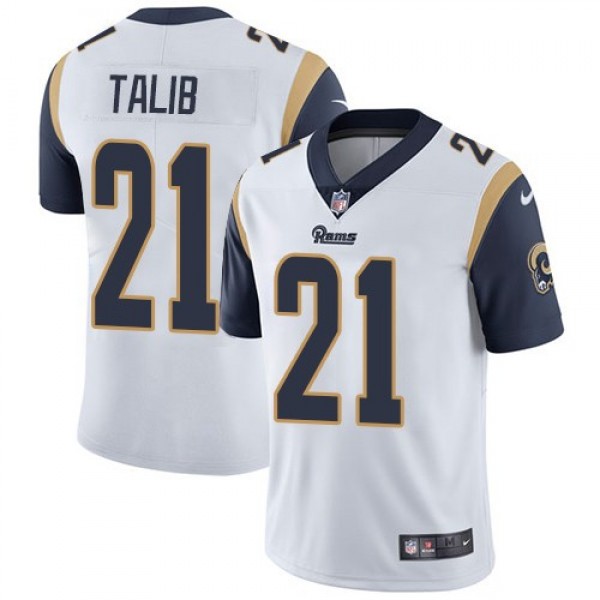 Nike Rams #21 Aqib Talib White Men's Stitched NFL Vapor Untouchable Limited Jersey