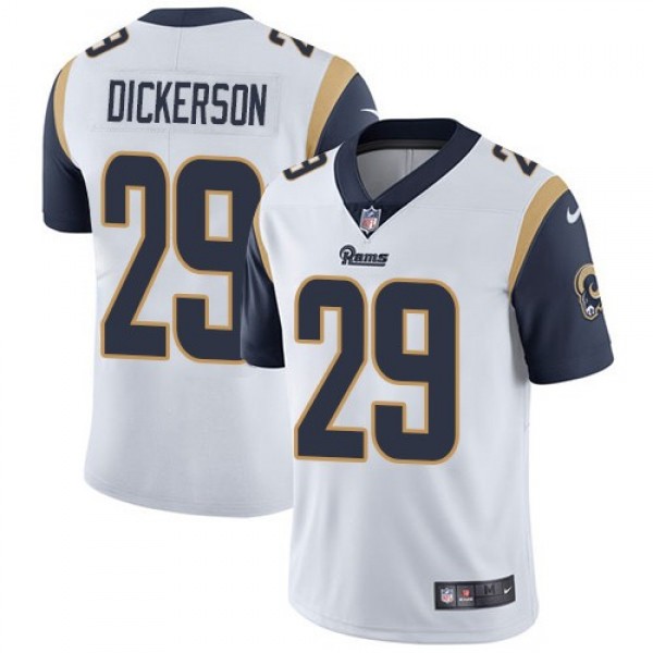 Nike Rams #29 Eric Dickerson White Men's Stitched NFL Vapor Untouchable Limited Jersey