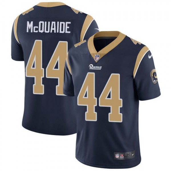 Nike Rams #44 Jacob McQuaide Navy Blue Team Color Men's Stitched NFL Vapor Untouchable Limited Jersey