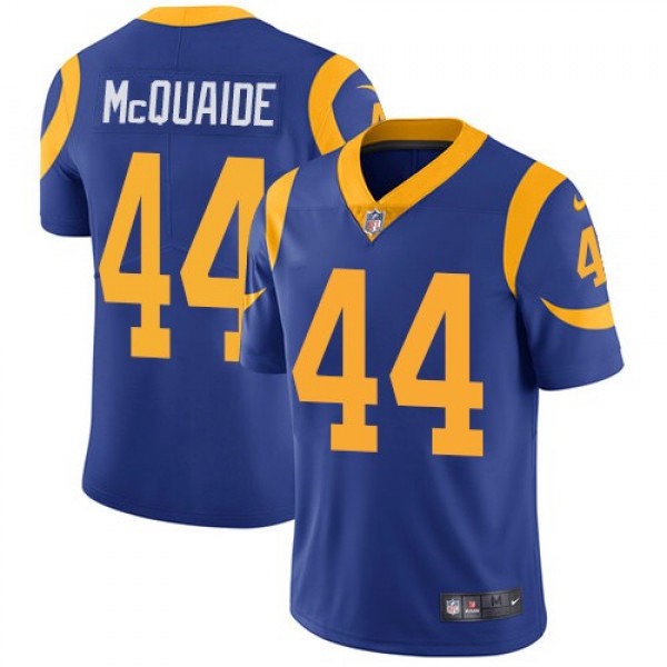 Nike Rams #44 Jacob McQuaide Royal Blue Alternate Men's Stitched NFL Vapor Untouchable Limited Jersey