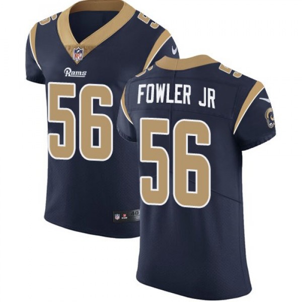 Nike Rams #56 Dante Fowler Jr Navy Blue Team Color Men's Stitched NFL Vapor Untouchable Elite Jersey