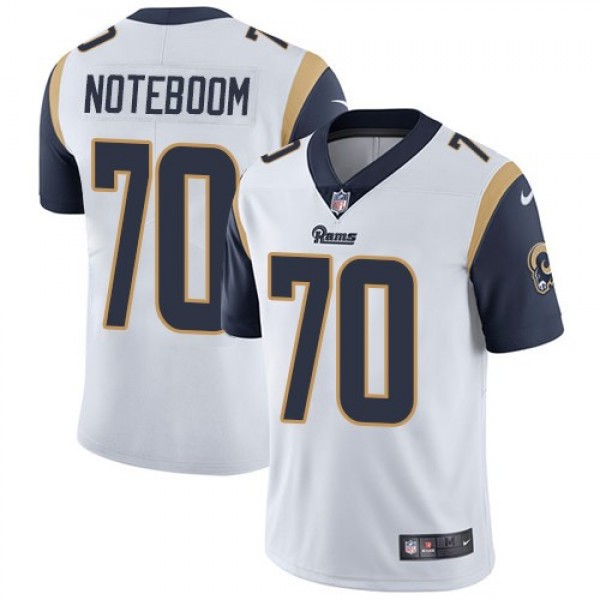 Nike Rams #70 Joseph Noteboom White Men's Stitched NFL Vapor Untouchable Limited Jersey