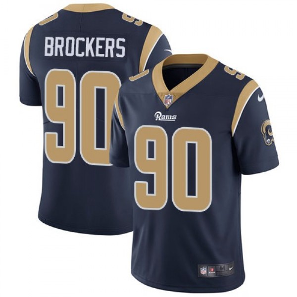 Nike Rams #90 Michael Brockers Navy Blue Team Color Men's Stitched NFL Vapor Untouchable Limited Jersey