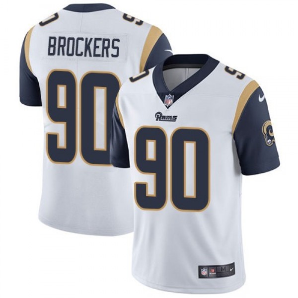 Nike Rams #90 Michael Brockers White Men's Stitched NFL Vapor Untouchable Limited Jersey