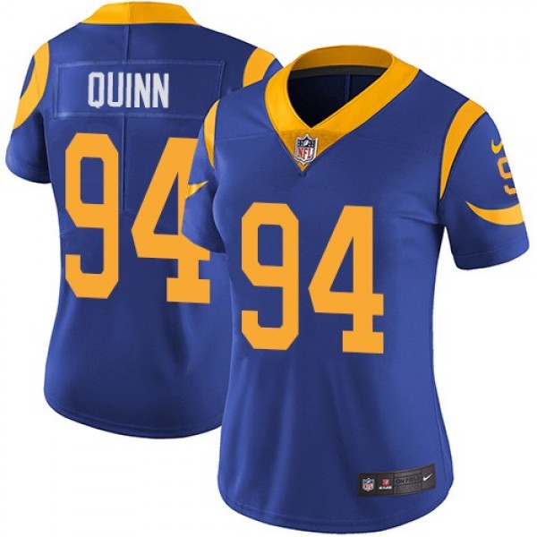 Women's Rams #94 Robert Quinn Royal Blue Alternate Stitched NFL Vapor Untouchable Limited Jersey