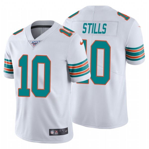 نفش Nike Dolphins #10 Kenny Stills White Alternate Men's Stitched NFL ... نفش