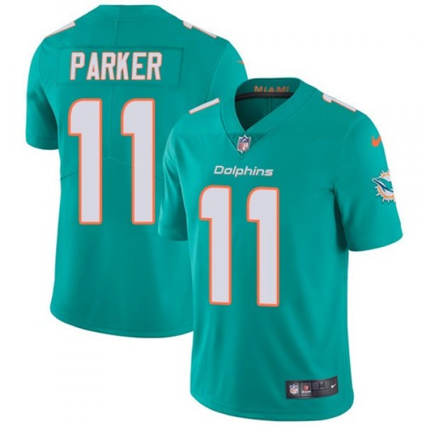 ددسن ٢٠١٥ Women's Nike Dolphins #11 DeVante Parker Aqua Green Team Color Stitched NFL Vapor Untouchable Limited Jersey ترومان