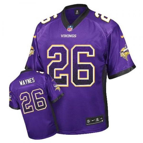 شباشب اطفال Nike Vikings #26 Trae Waynes Purple Team Color Men's Stitched NFL ... شباشب اطفال
