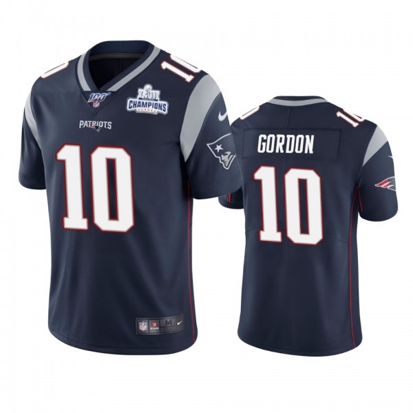 عين كهرباء New England Patriots #10 Josh Gordon Navy Super Bowl LIII ... عين كهرباء