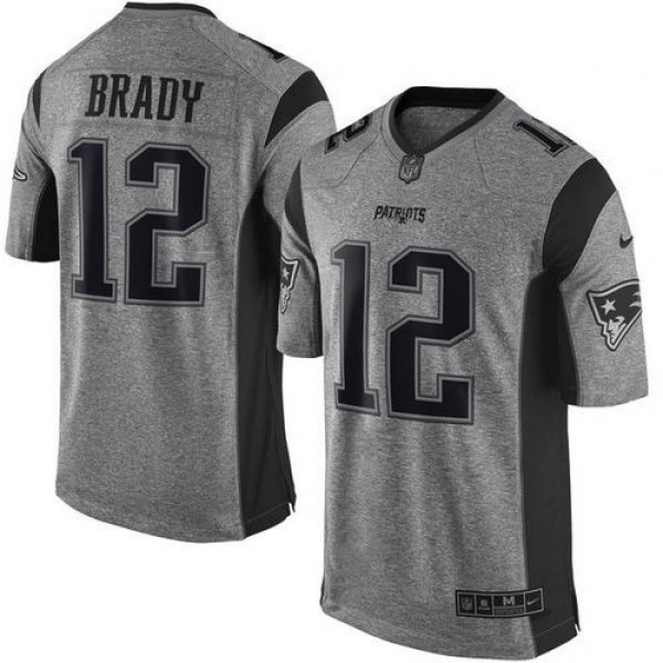 اظافر الاكريلك Nike Patriots #12 Tom Brady Gray Men's Stitched NFL Limited ... اظافر الاكريلك