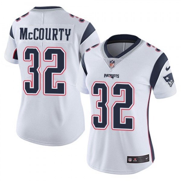 زد شو Women's Patriots #32 Devin McCourty White Stitched NFL Vapor ... زد شو