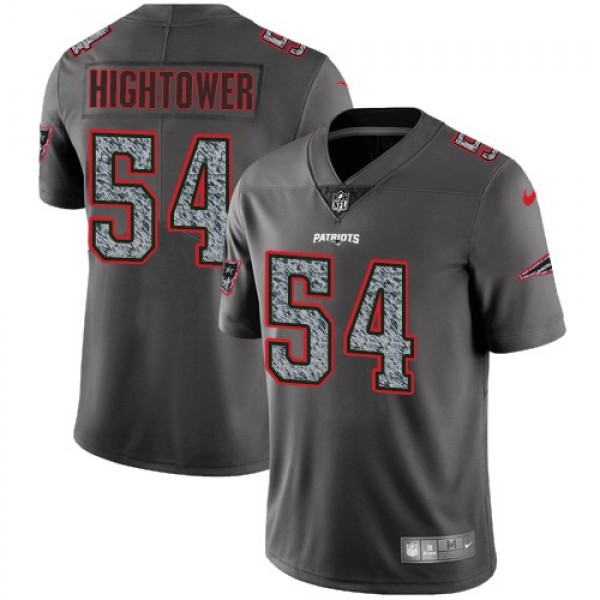 Nike Patriots #54 Dont'a Hightower Gray Static Men's Stitched NFL Vapor Untouchable Limited Jersey