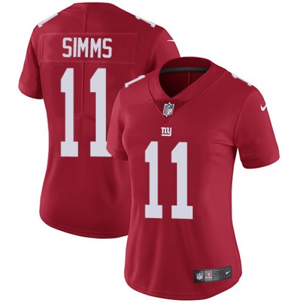 فاكهة Women's Nike Giants #11 Phil Simms White Stitched NFL Vapor Untouchable Limited Jersey ستيفيا