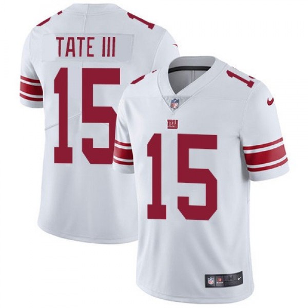 Nike Giants #15 Golden Tate White Men's Stitched NFL Vapor Untouchable Limited Jersey