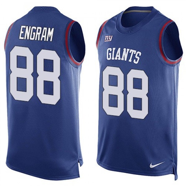 صواني عشاء Nike Giants 88 Evan Engram Royal Blue Team Color Men's Stitched NFL Limited Therma Long Sleeve Jersey سكج للاحذيه
