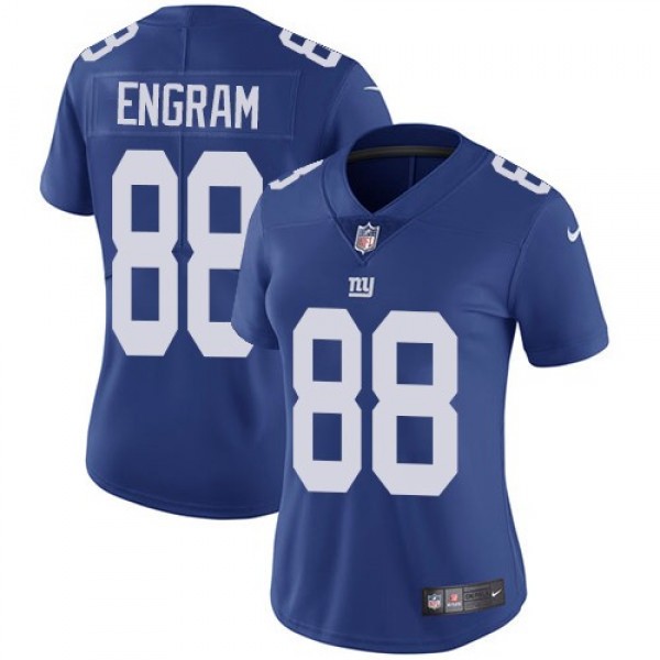 Women's Giants #88 Evan Engram Royal Blue Team Color Stitched NFL Vapor Untouchable Limited Jersey
