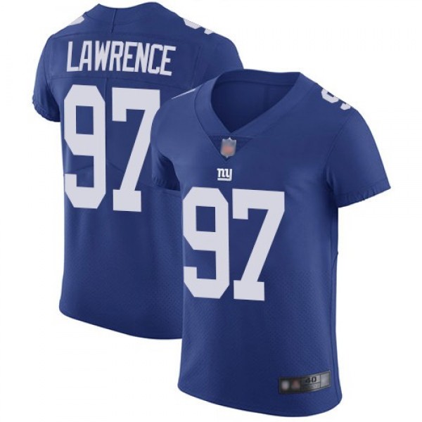 Nike Giants #97 Dexter Lawrence Royal Blue Team Color Men's Stitched NFL Vapor Untouchable Elite Jersey