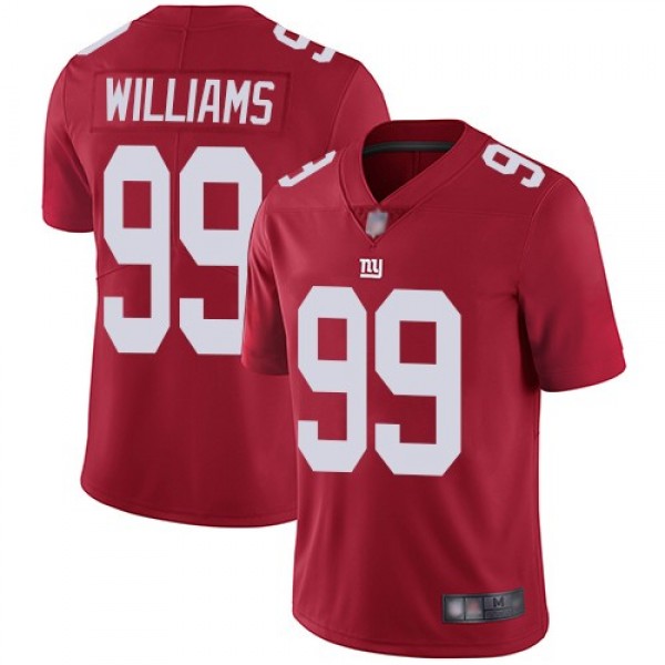 Nike Giants #99 Leonard Williams Red Alternate Men's Stitched NFL Vapor Untouchable Limited Jersey