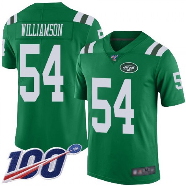 نظارات طبية اطفال Nike Jets #54 Avery Williamson Green Team Color Men's Stitched NFL 100th Season Vapor Limited Jersey كاسات فخار