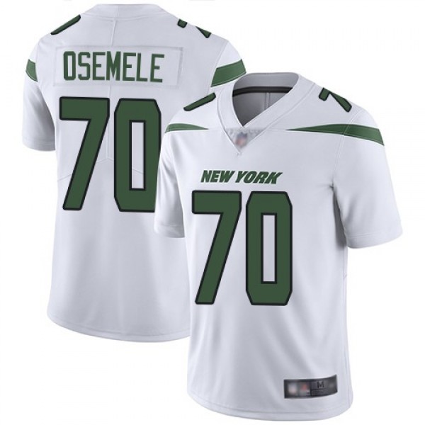 Nike Jets #70 Kelechi Osemele White Men's Stitched NFL Vapor Untouchable Limited Jersey